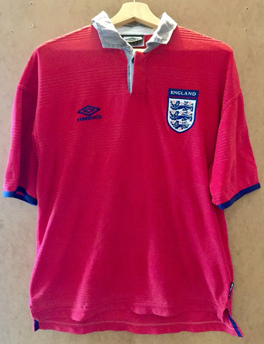Umbro England 1999-2001 away jersey パイル Umbro England 1999-2001 away jersey パイル - メルカリ