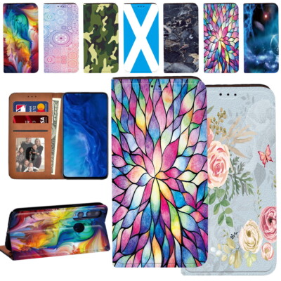 Bedruckte PU Leder Handy Folio Abdeckung Hülle für Honor 70 Lite/X7A/X7B/X8A