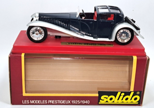 Solido Age d'or Prestige Models 1925-1940 - 1/43 Scale -  No. 136 Bugatti Royale - Picture 1 of 14