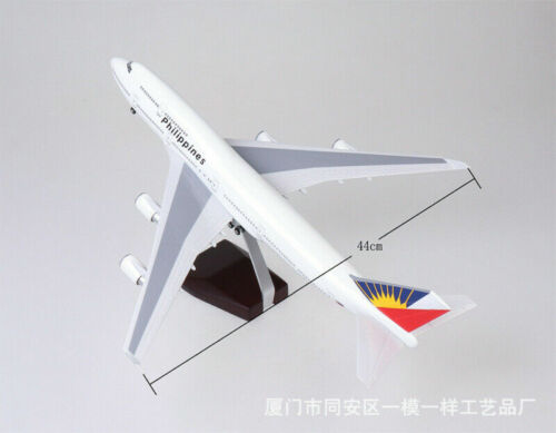 1:150 Philippine Airlines Boing 747 Passanger Aircraft Plane Model Toy Gift - Picture 2 of 9