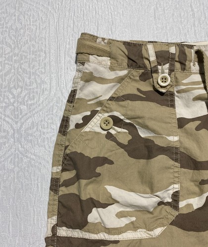 Gap Surplus Damengröße 4 Popeline Camouflage Cargo Rock - Bild 7 von 8