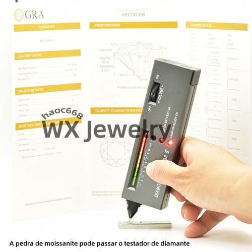 Various shapes Loose Moissanite Stone Grey Color GRA Certificate Real jewelry - Picture 9 of 38