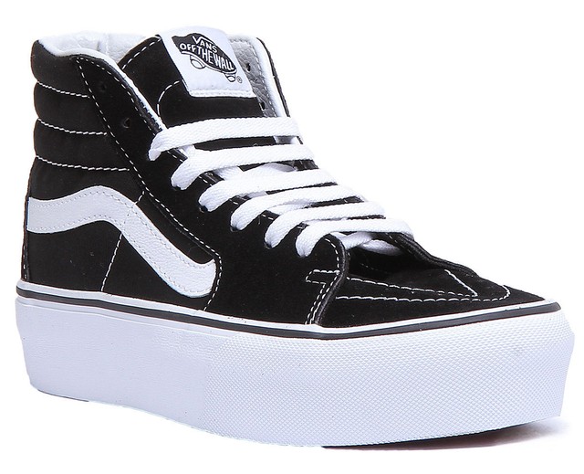 vans platform studded
