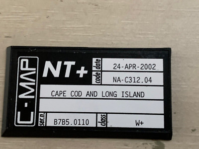 C-MAP NT NA C312.04 Cape Cod to Long Island 2002 USED