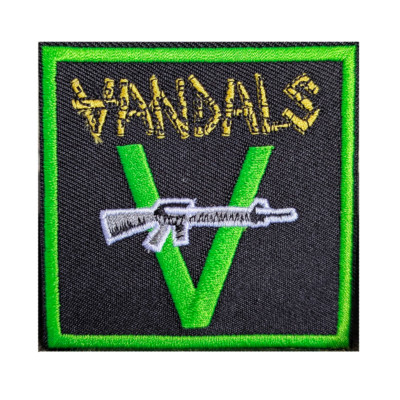 Vandals Patch, Vandals Iron On Patch, Punk Rock