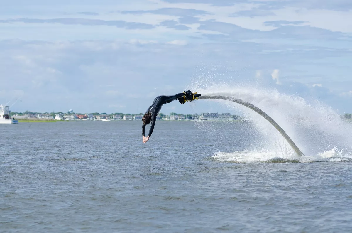 The Ultimate Water Toy - A Water Powered Jet Pack that Allows You