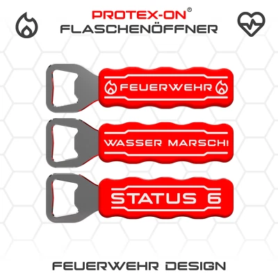 PROTEX-ON Flaschenöffner Kapselheber Feuerwehr
