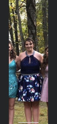 homecoming dress size 16.COMES WITH hair pens AND JEWELRY | eBay