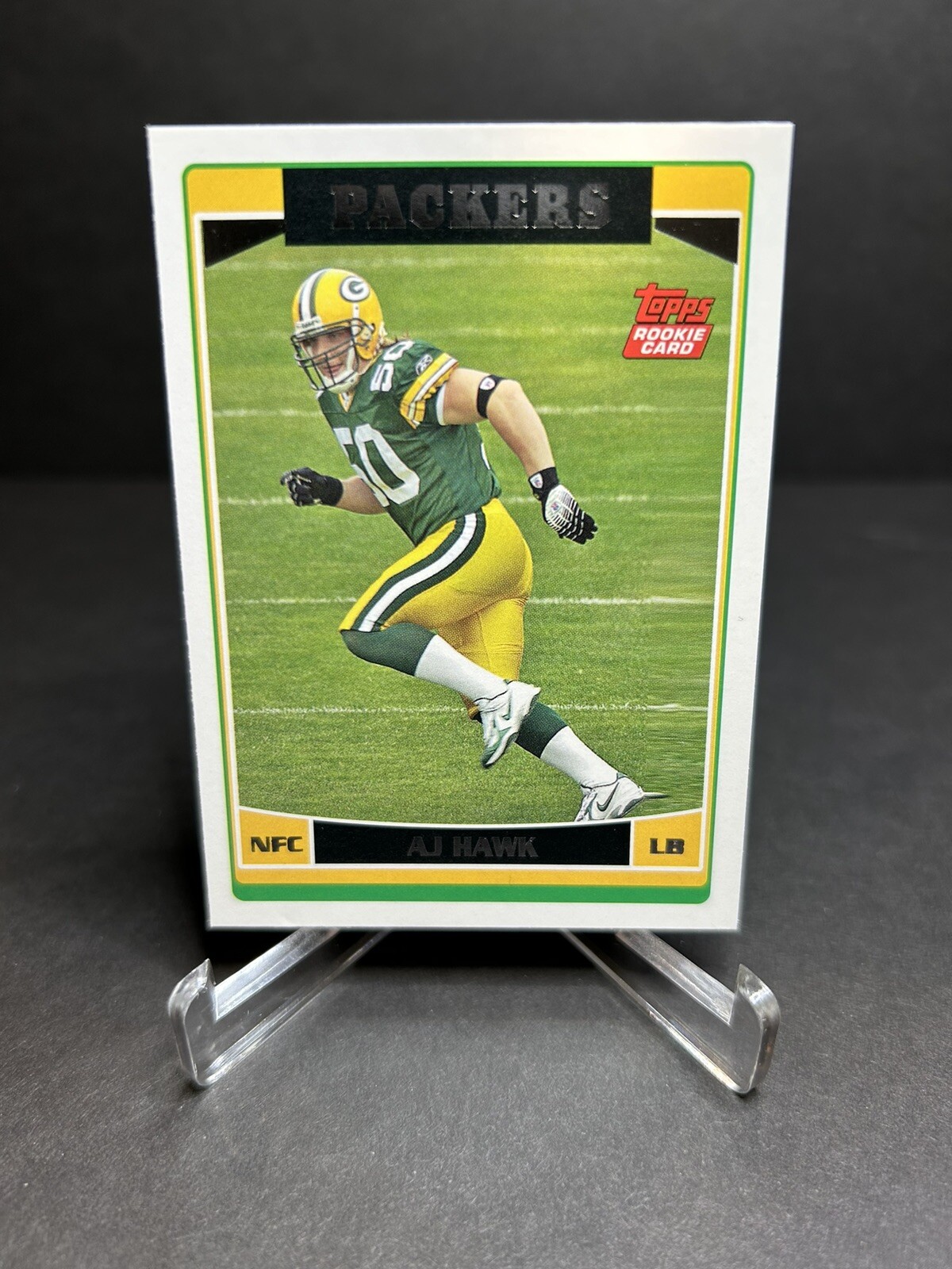 2006 Topps AJ Hawk Rookie RC #360 - Green Bay Packers