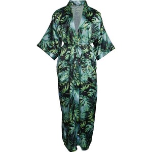 tropical kimono dress