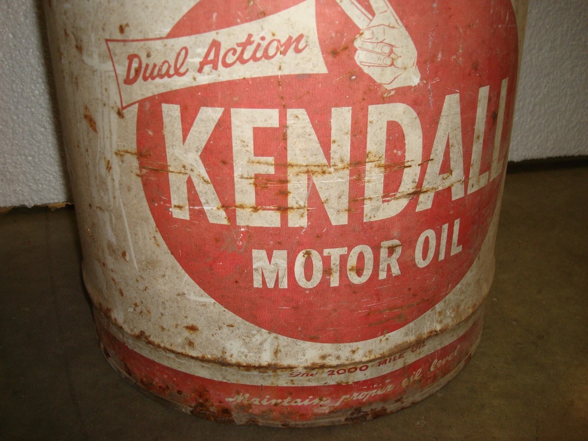 80s Kendall ケンドル　オイル缶　ビンテージ 80s Kendall ケンドル オイル缶 ビンテージ Vintage 80s Kendall