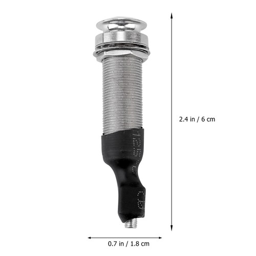 Bass Stereo Jack Acoustic Guitar Endpin Jack Guitar Input Plug - Picture 6 of 12