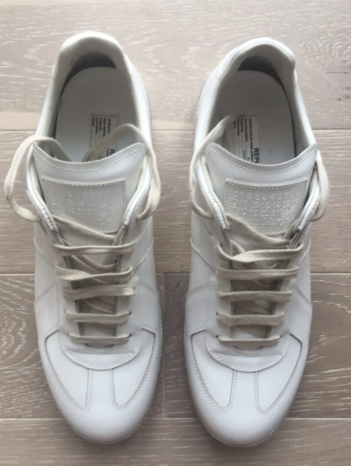 MAISON MARGIELA 22 Replica low silver sole sneakers size EU 42 / US 9 ...