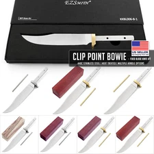 Clip Point Bowie - DIY Knife Making Kit - USA Design