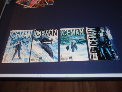 ICEMAN #1-4 Complete Set Vol. 2.  Marvel 2001