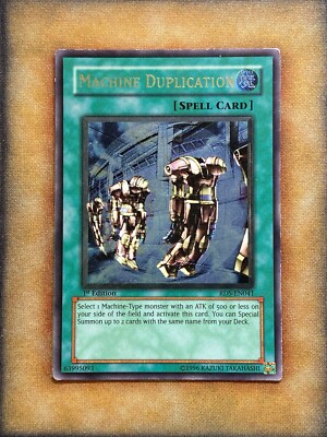 Yugioh Machine Duplication RDS-EN041 Ultimate Rare 1st Ed LP