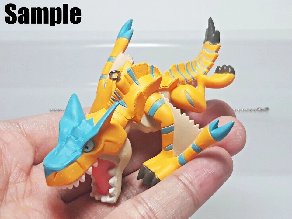 Monster Hunter Furifuri Mascot Keychain Bobblehead Tigrex New 1.25in - Image 3 of 4