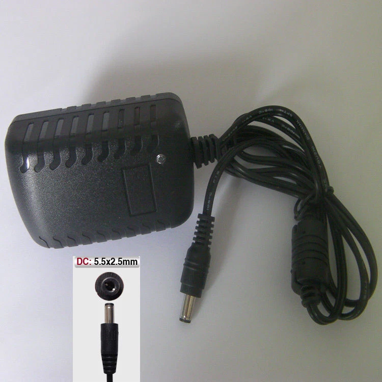 AC 110-220V To DC 12V 2A 5.5X2.5mm Adapter Power Supply Charger 2000mA US Plug - Image 4 of 4