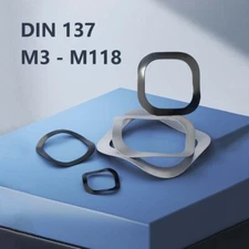 M3 - M118 Wavey Washers Crinkle Wave Metric A2 Stainless Steel/65# Mn Steel