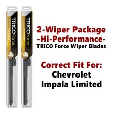 Hi-Performance 2-pk Wipers fits 2014+ Chevrolet Impala Limited - 25220/210