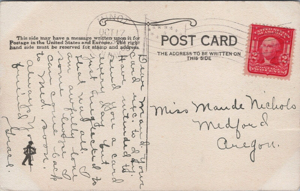 Gassman Coulee Great Northern Railroad Railway Trestle c1908 Minot