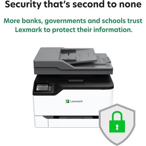 Lexmark CX431adw: Wireless Color Laser All-in-One Printer for Office | Duplex - Picture 8 of 8