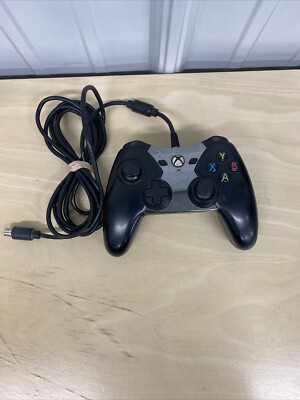 Power A Spectra Xbox One Windows PC Illuminated Wired Controller Black & Chrome