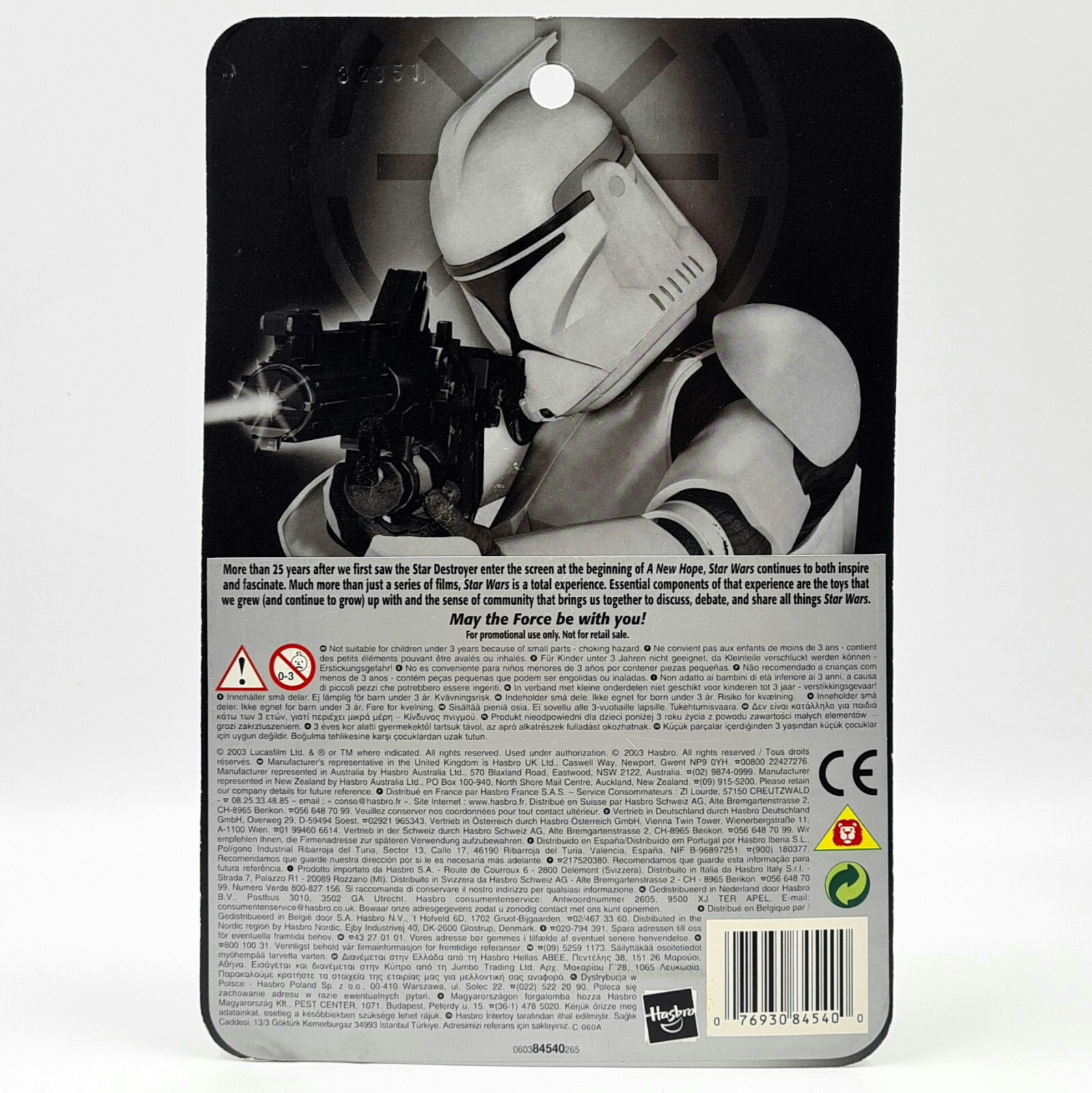 Thumbnail - Clone Trooper Star Wars 2003 Hasbro Neu Ovp Silver Anniversary 25