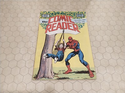 Comic Reader Magazine #206, Street Enterprises, November 1982