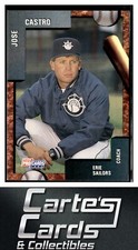 Jose Castro 1992 Fleer ProCards #1641  Erie Sailors Coach
