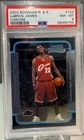 LeBron James 2003 Bowman R & S #123 *Chrome* Cavaliers RC Rookie Card PSA 8