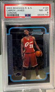 Bowman Lebron James Rookie Card | eBay