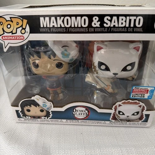 Funko Pop! Demon Slayer: Makomo and Sabito 2-Pack exclusive Fall Convention