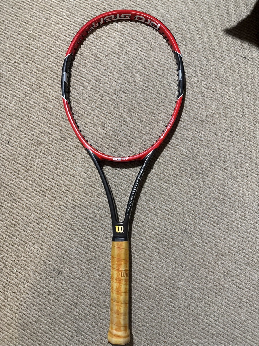 【美品】Wilson ProStaff RF97 2015 V10 フェデラー Wilson Pro Staff RF 97 2015 v10 Tennis Racket Red Black - 4 3/8 | eBay