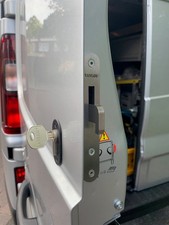 Van Security Hooklocks for Renault Trafic 14+ Side & Rear Doors (2x locks)