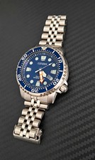 Citizen Eco-Drive Diver 200m Blue Dial/Bezel 38mm Quartz Date Steel
