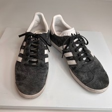 Adidas Shoe Men 11 Gazelle Suede Low Lace Sneaker Trefoil Retro Street Party Ex