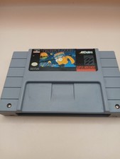 Virtual Bart (Super Nintendo, SNES) Authentic Tested Working. Perfect Label