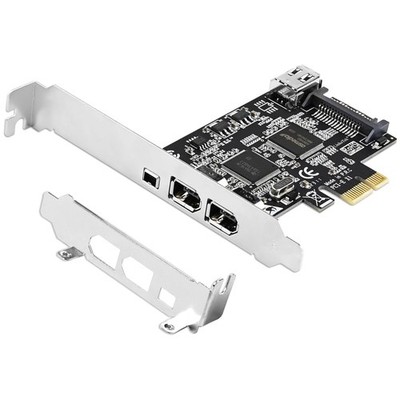 4-Port PCIE Firewire 1394A Card for Windows and MAC