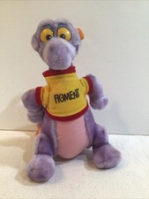 Vintage Figment Plush Walt Disney World Toy Purple 10