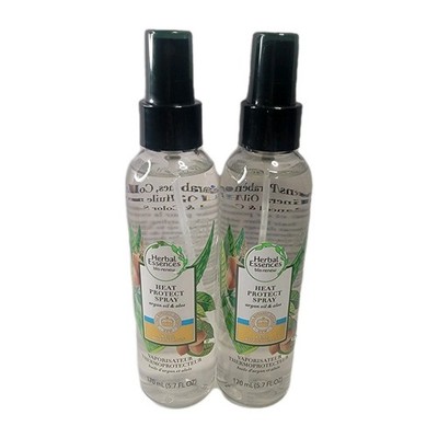 Herbal Essences Bio Renew Heat Protect Spray Argon Oil & Aloe 5.7oz. 2 pack