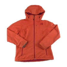 The North Face Apex Jacket Womens Softshell Jacket Coral L Large Water Resistant