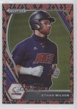 2021 Panini Prizm Draft Picks Snakeskin Prizm 3/25 Ethan Wilson #PDP49 3a1