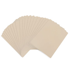Blank Tattoo Practice Skin,20Pcs 8X6" Tattoo Skin Practice Double Sidesfake Skin