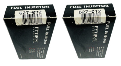 Lot of 2 Python Injection 627-072 Fuel Injectors   Remanufactured   NIB