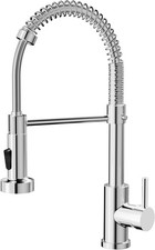 Cobbe Kitchen Tap, Spring Kitchen Sink Mixer Taps with Pull Out Spray