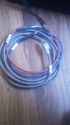 Multicolor Snake/Multicore Audio Cable 1/4 in Jack Male to Male Round Cable