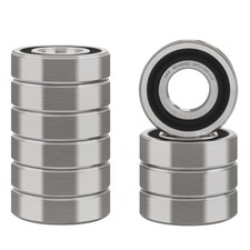 10 Pcs Bearings 3/4" x1-5/8 x1/2", Double Rubber Seals and Pre-Lubricated, De...