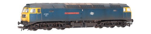 35-414SF Bachmann OO Clase 47 47555 (Sonido) desgastado, renumerado (usado) | Condition: Used