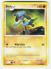 Riolu #61/130 | Diamond and Pearl | Uncommon | Lightly played on eBay